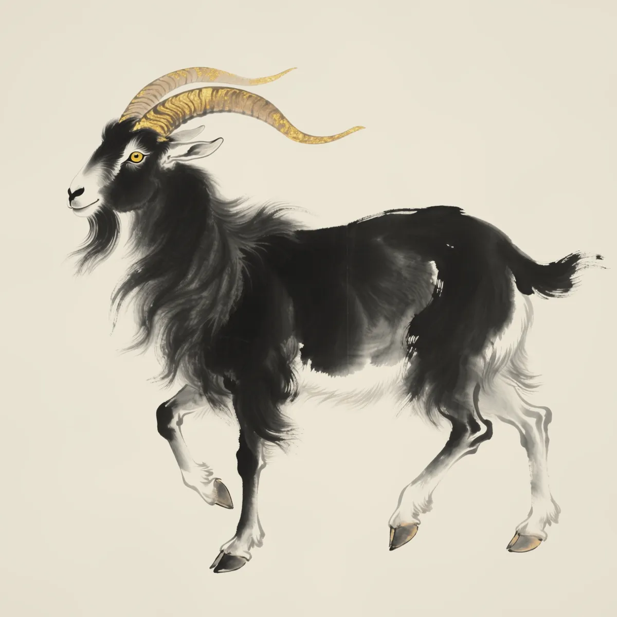 Year of the Goat illustration