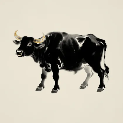Year of the Ox illustration