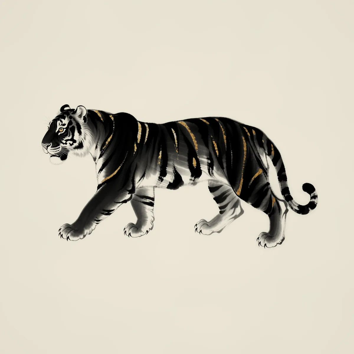 Year of the Tiger illustration