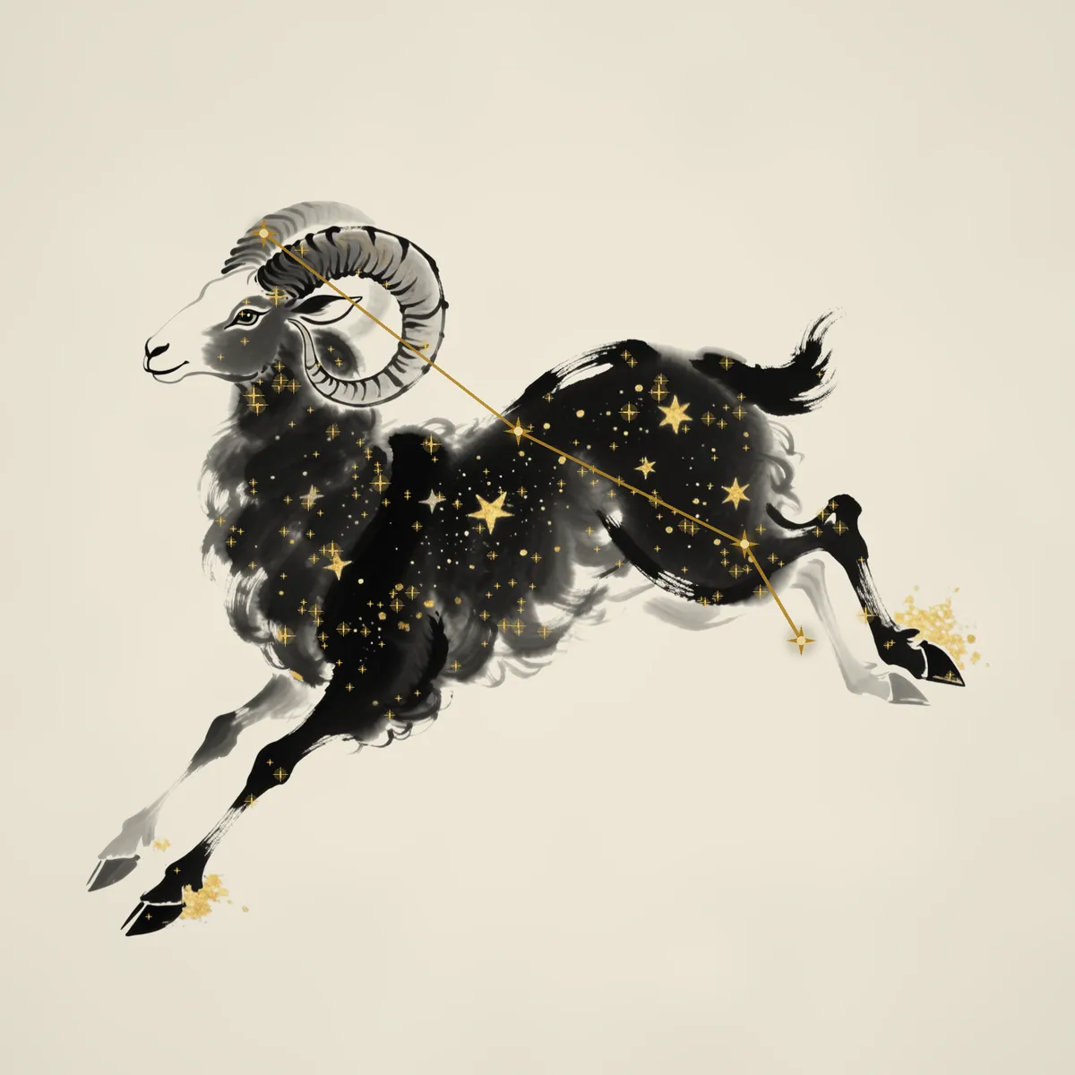 Aries illustration