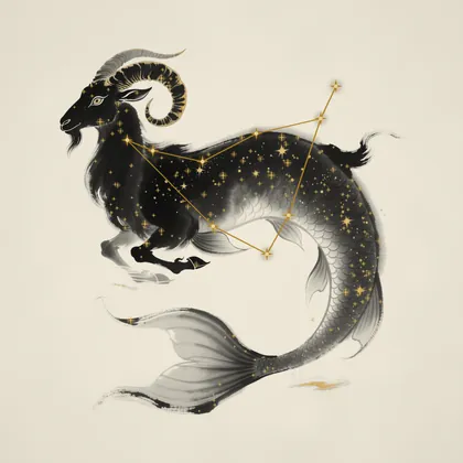Capricorn illustration