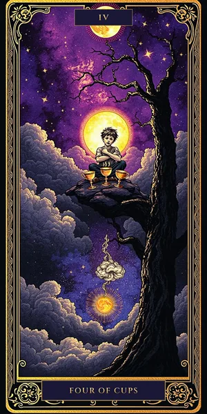 Four of Cups