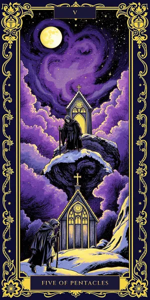 Five of Pentacles