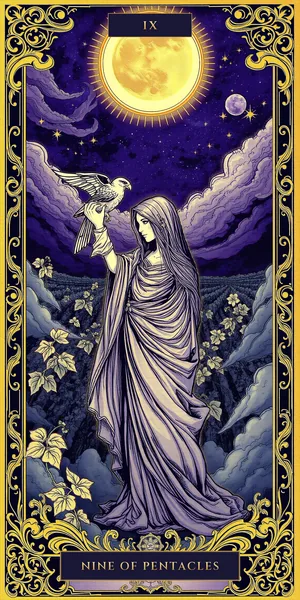 Nine of Pentacles