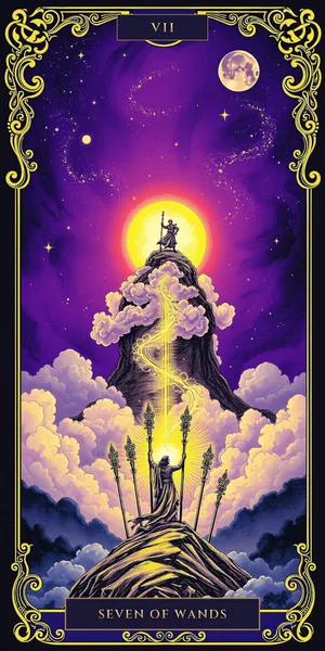 Seven of Wands