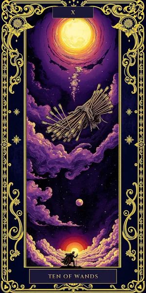 Ten of Wands